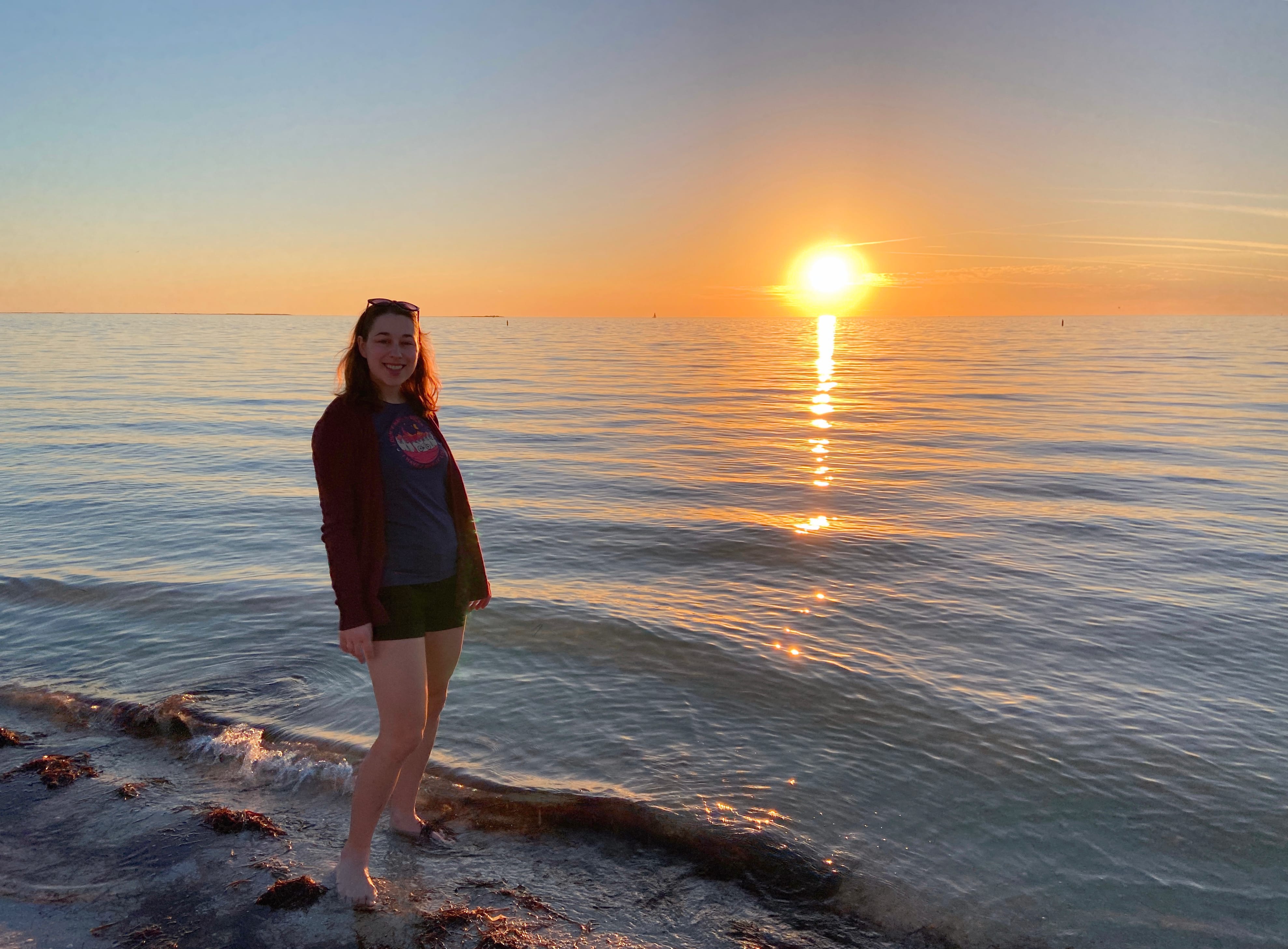 Florida winter sunsets are a world better than NJ ones!