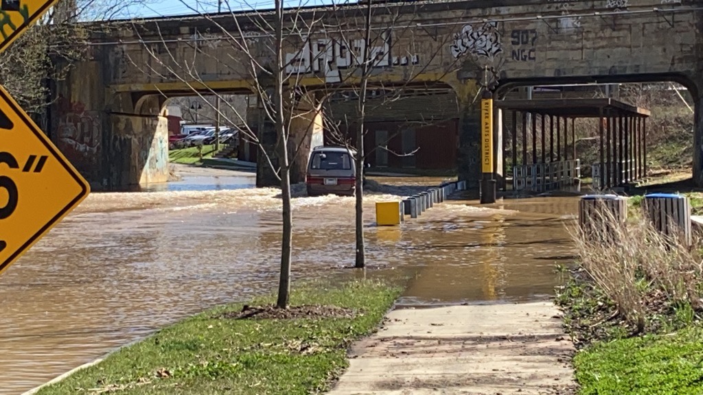 They, uh, had some rain