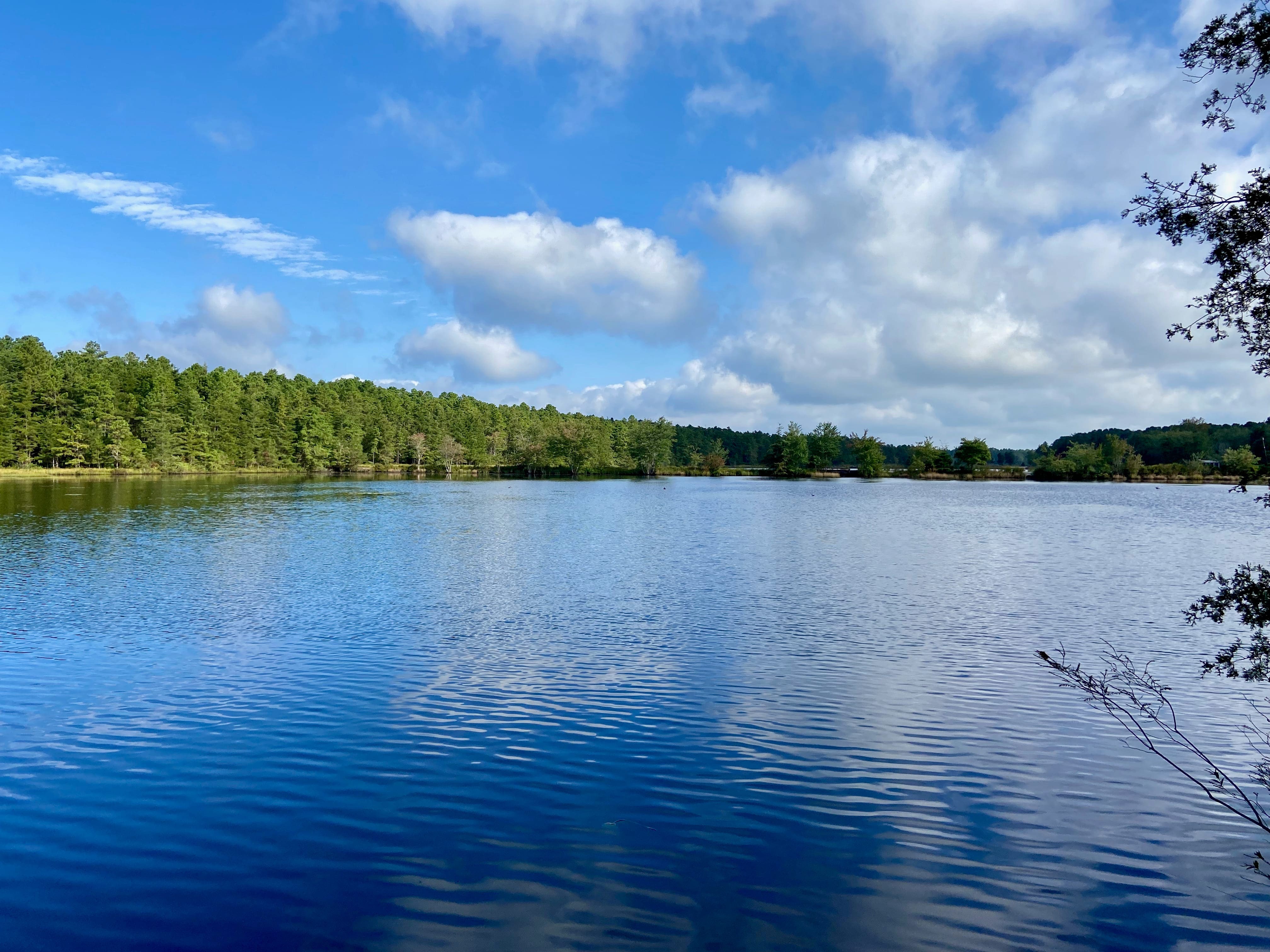 The lake that wasn't very big.