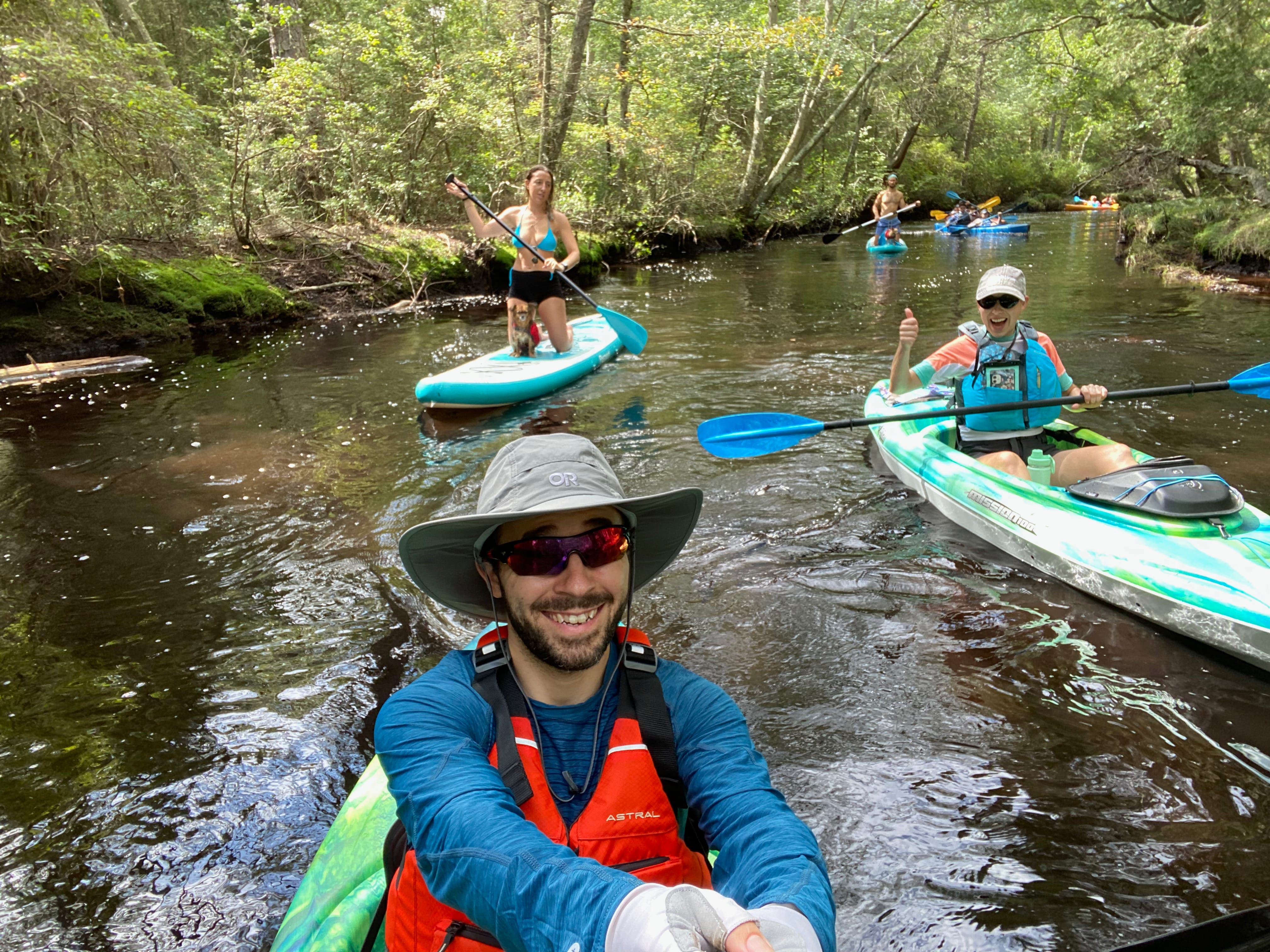 Out on the Wading river.