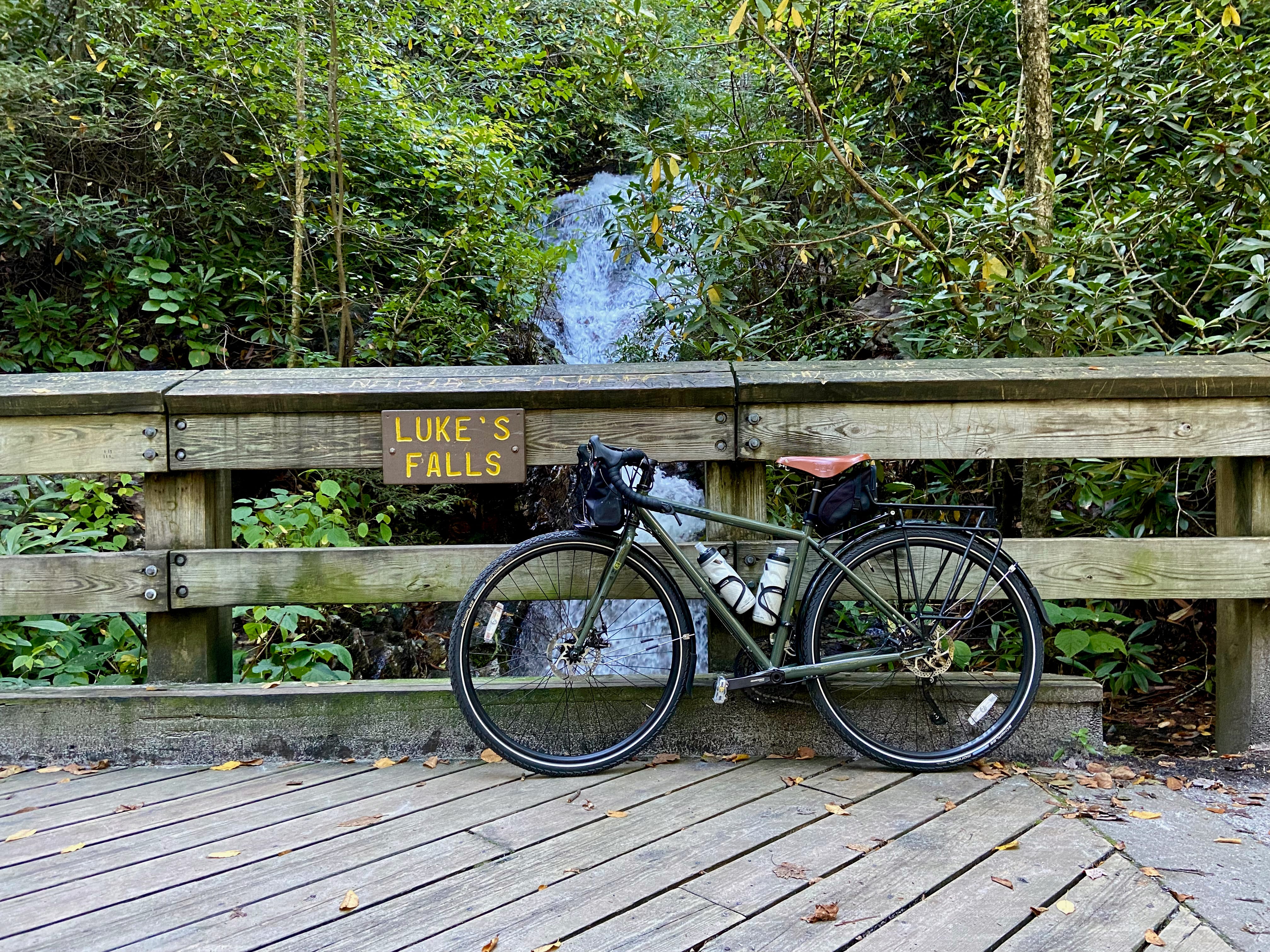First waterfall of the day