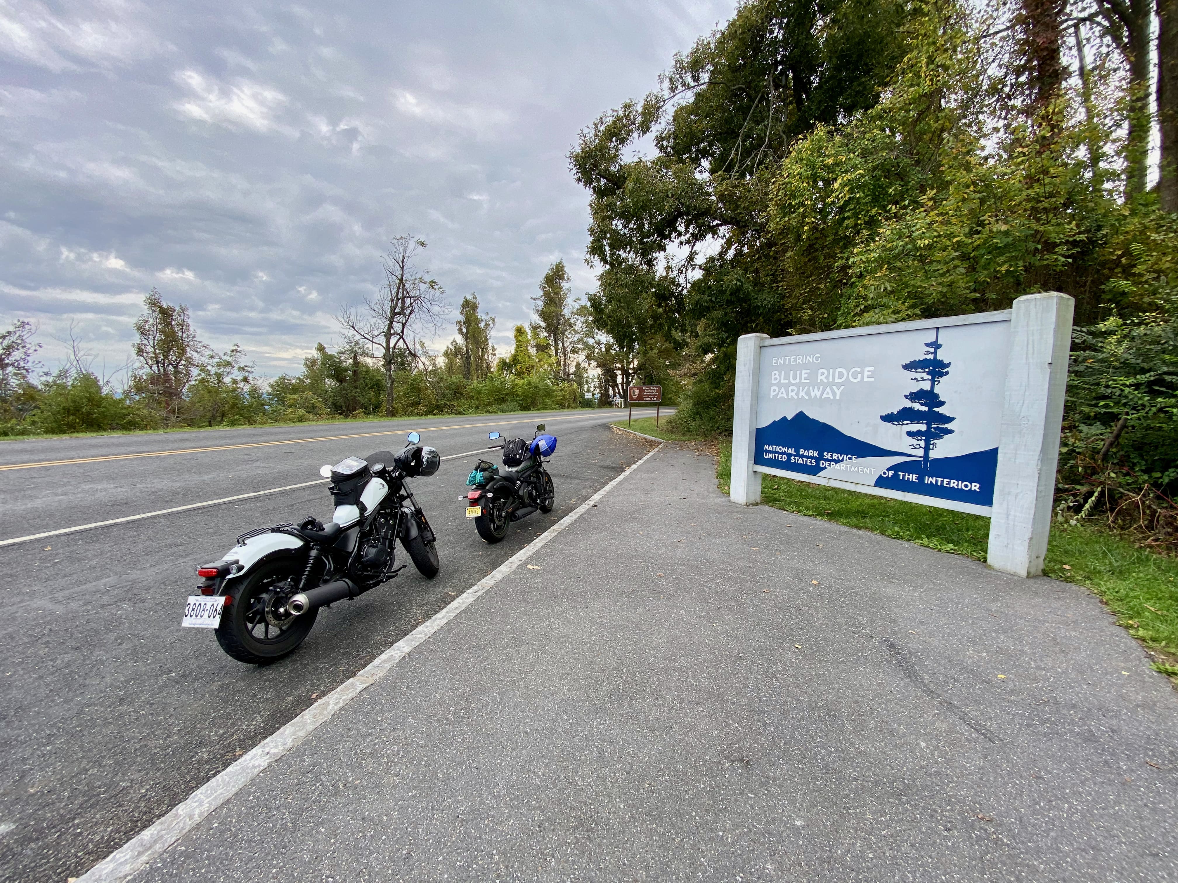 To continue down the Blue Ridge Parkway...or not?