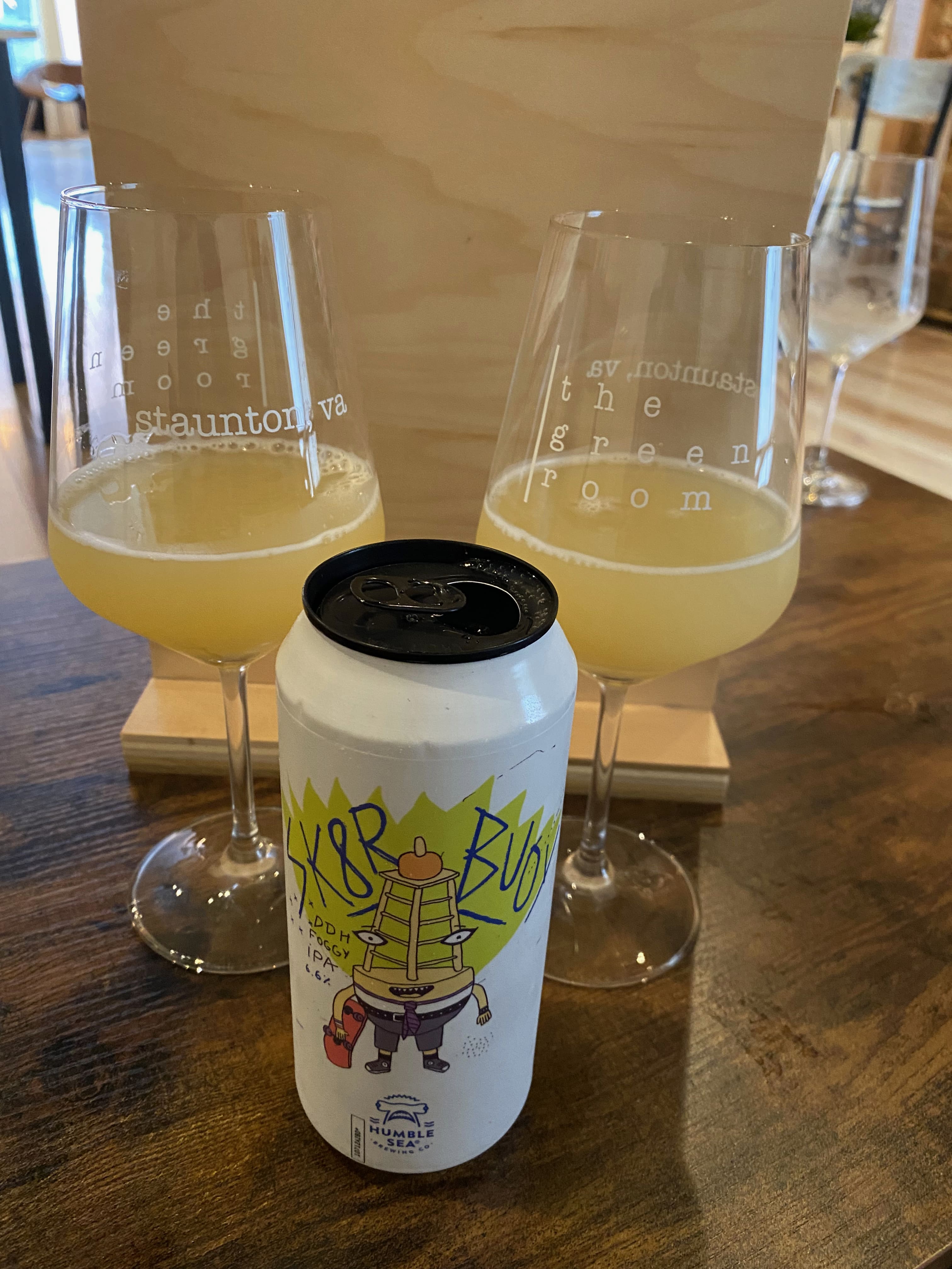 Some beer to wash away the memories of all that rain.