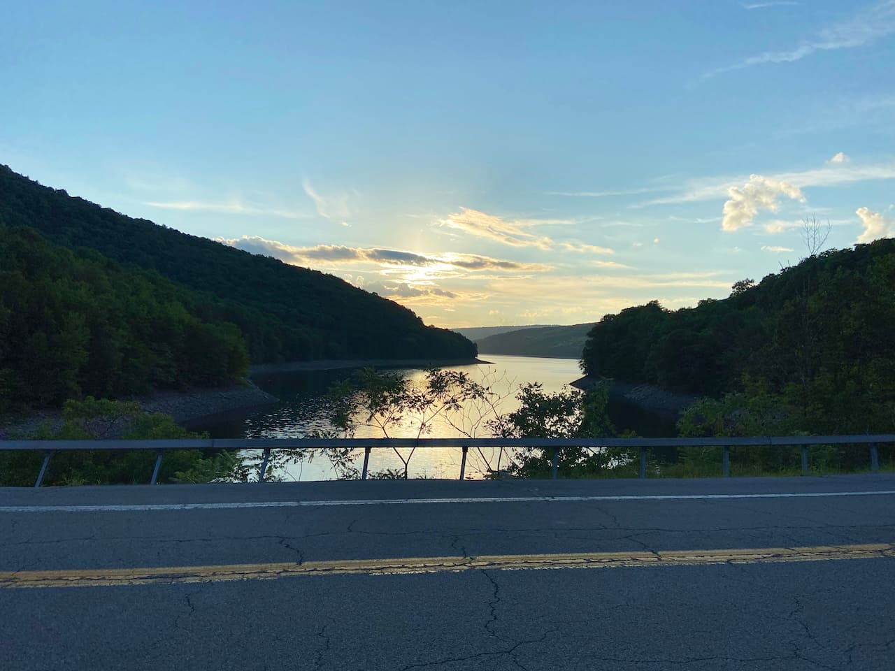 I thought this first spot was the best one for sunset views.  However...