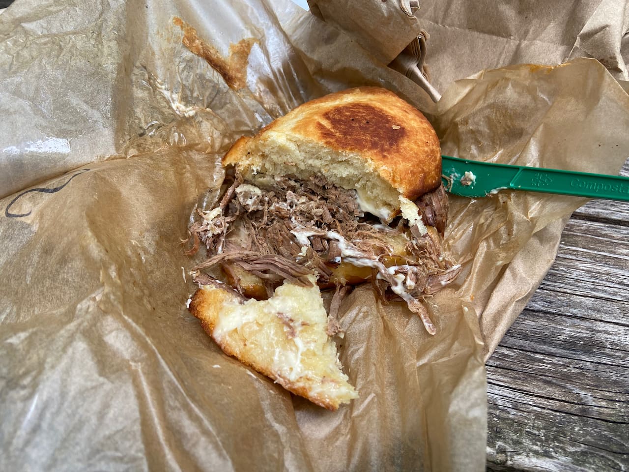 It doesn't look great, but it sure tastes great!