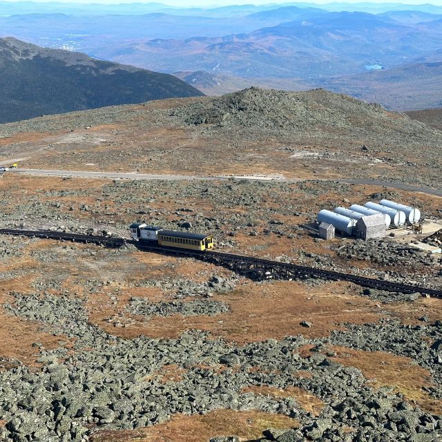 From the top, you could watch other trains wind their way up the mountainside.