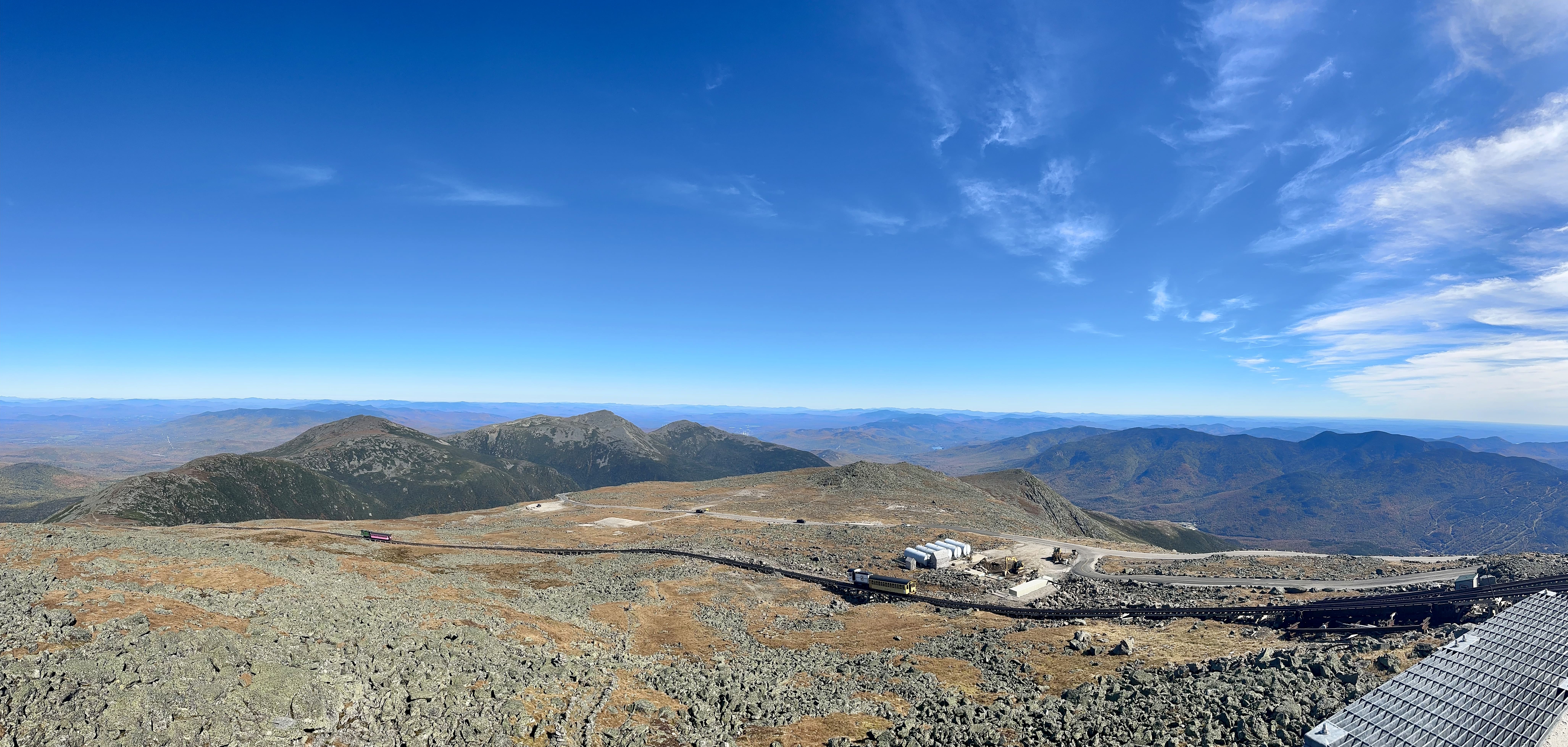 You can see for miles and miles.