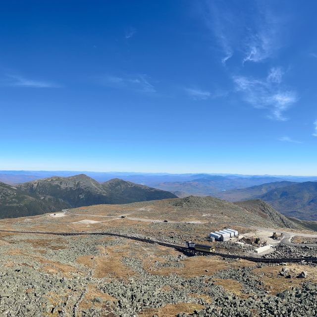 You can see for miles and miles.