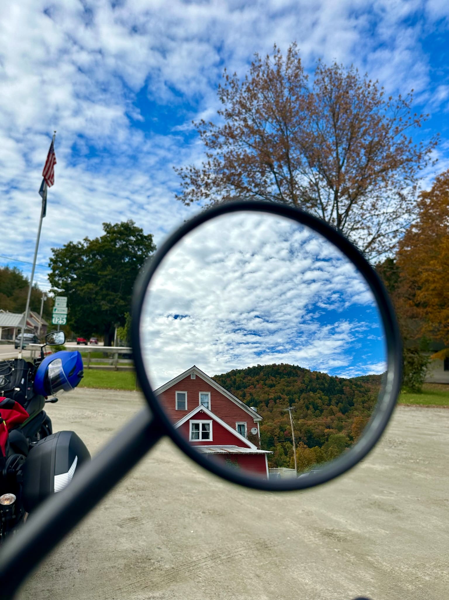 A classy shot Kristin took. Hello, Vermont.