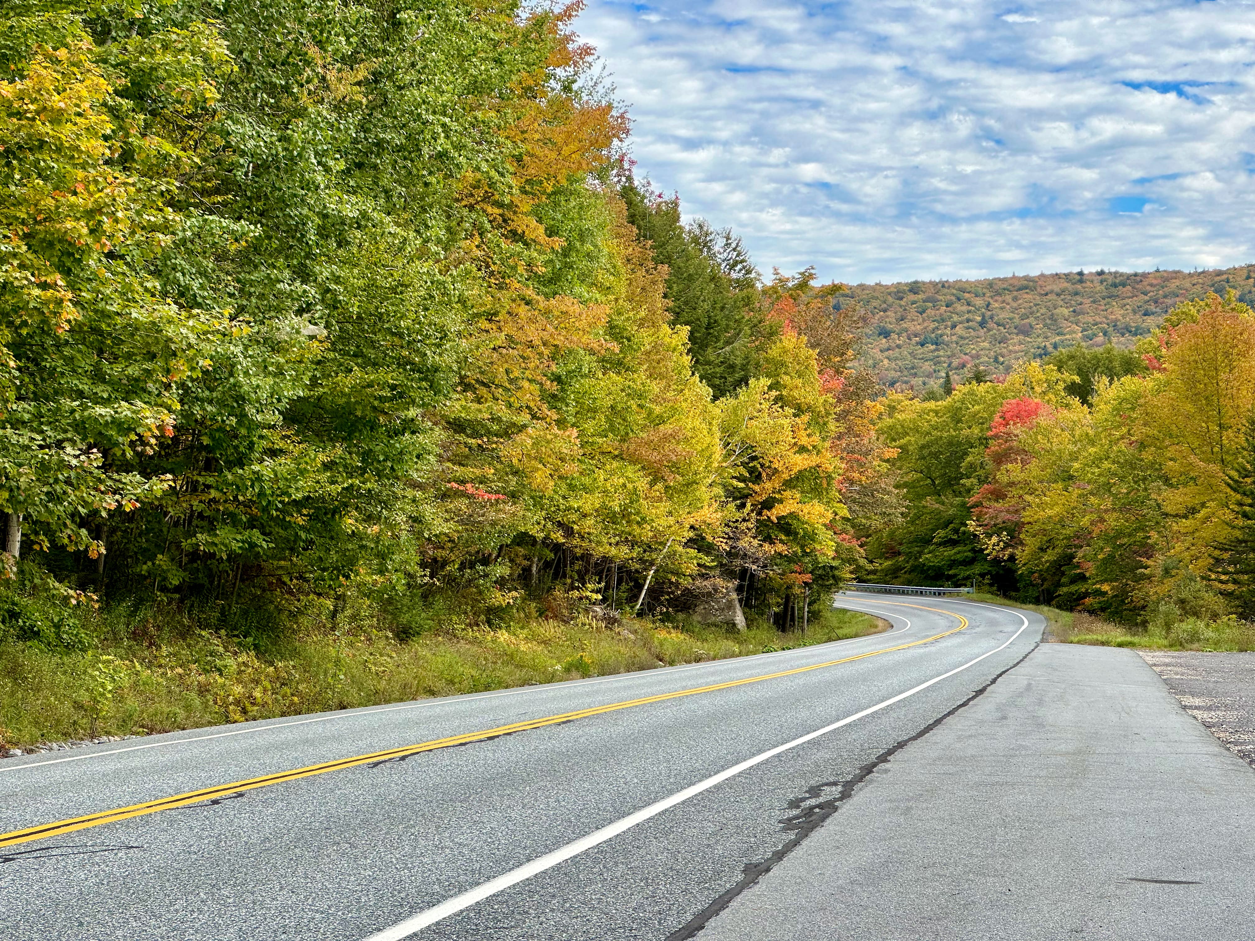 The colors are coming in strong.