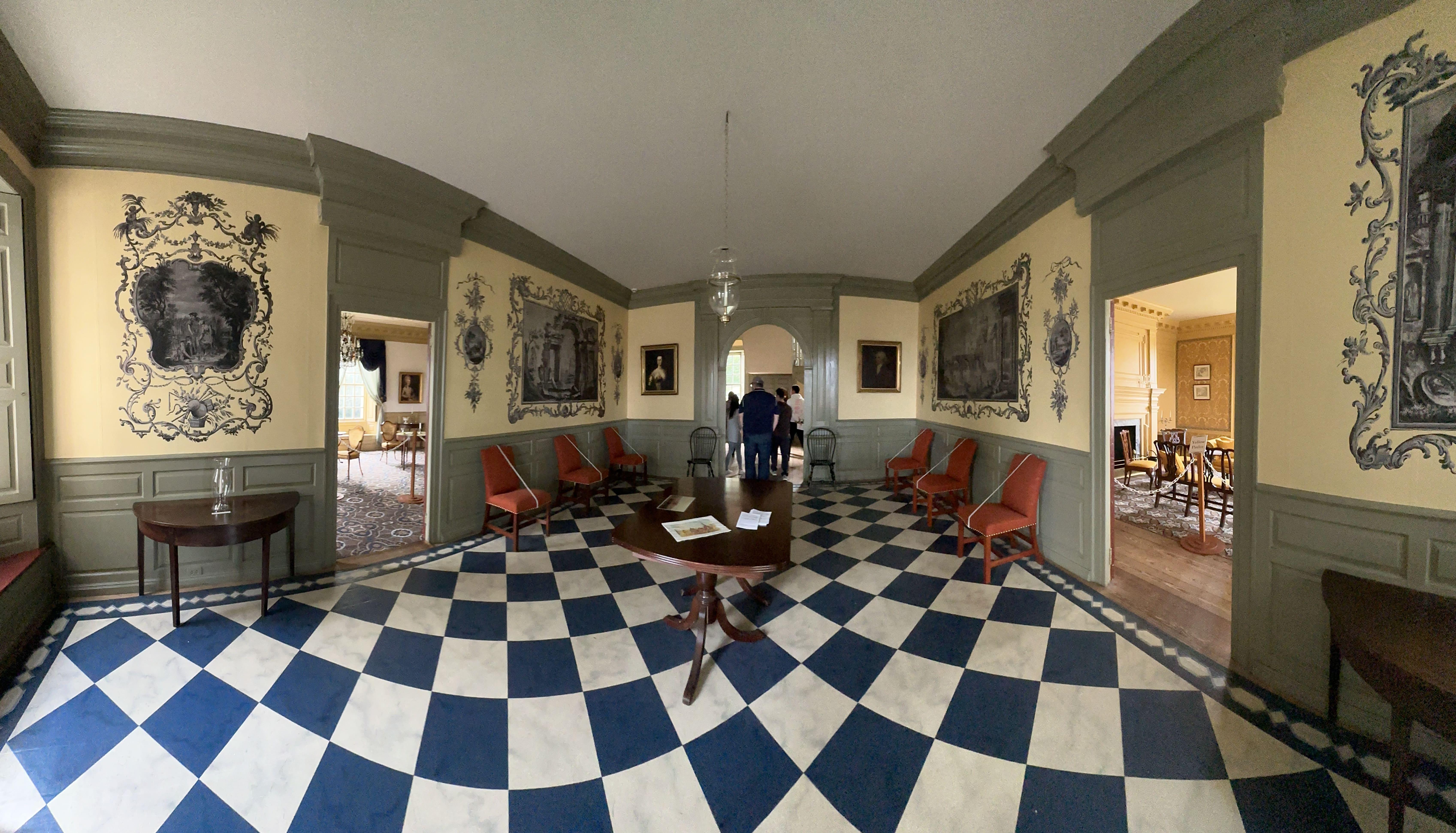 Inside Schuyler Mansion, nice place they got here!