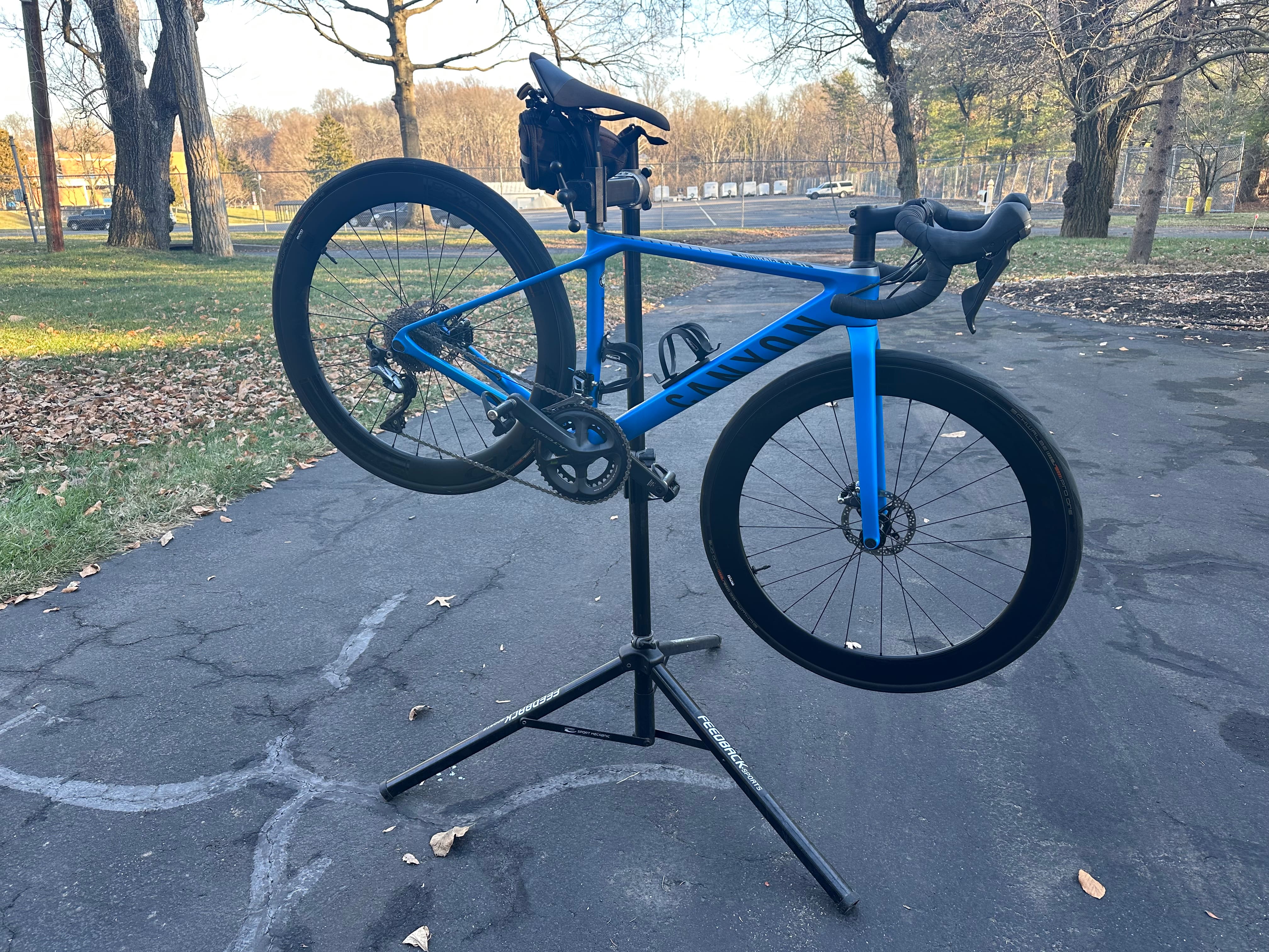 Something I did a lot of last year and every year – keeping my bike clean.