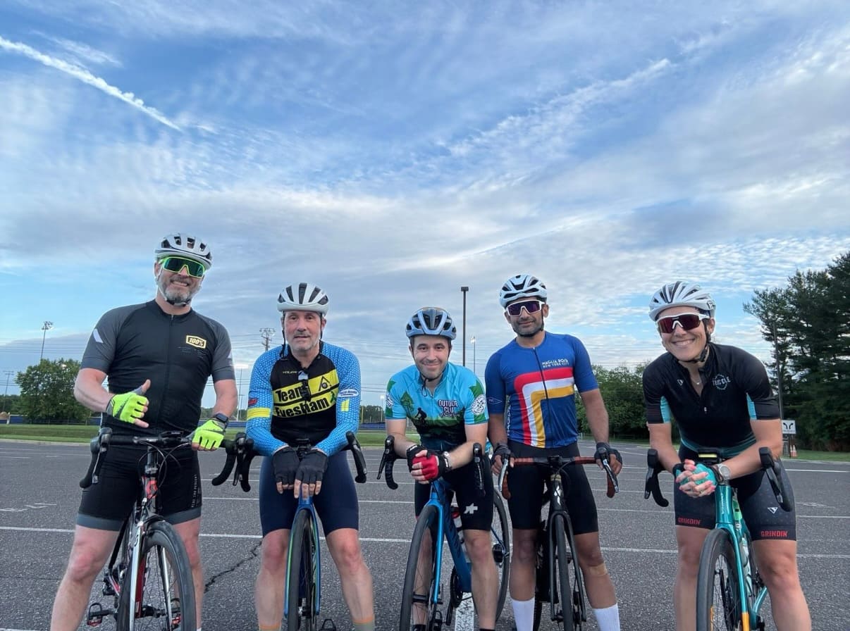 One of many Team Evesham weeknight rides.