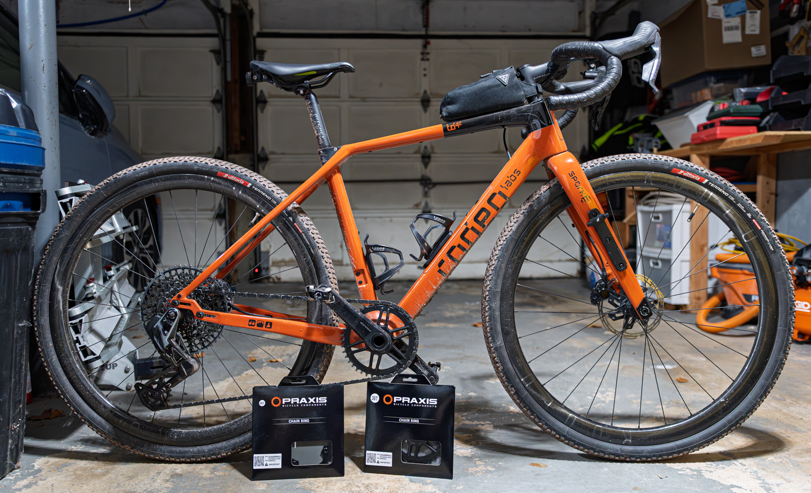 My TrailDonkey with two sets of chain rings.